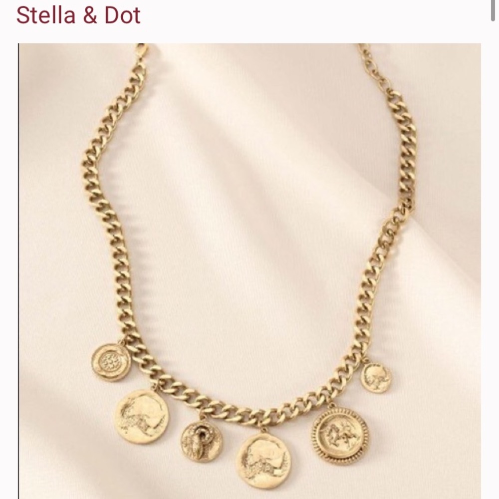 Stella Dot Heritage Coin Necklace